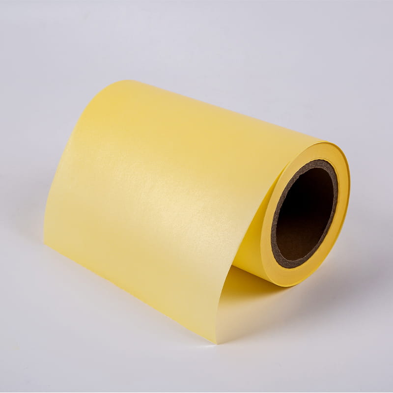 Papel glassine amarillo