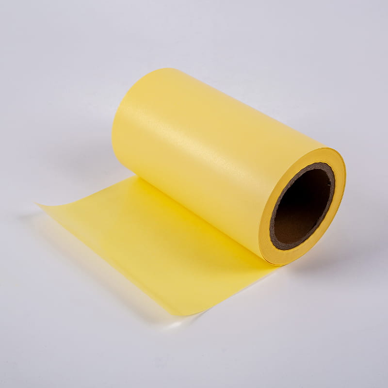 Papel glassine amarillo