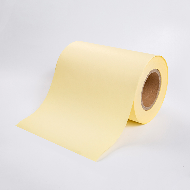 Papel Kraft recubierto de PE amarillo 