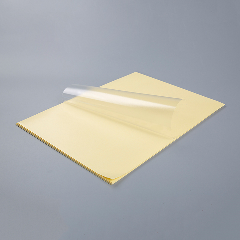 Papel Kraft recubierto de PE amarillo 