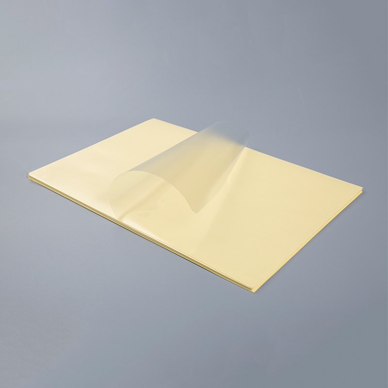 Papel Kraft recubierto de PE amarillo 